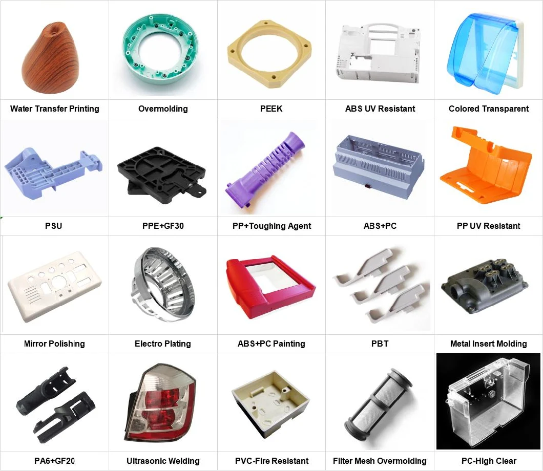 OEM Injection Molding ABS Injection Molding Custom Made Plastic Injection Mold Parts